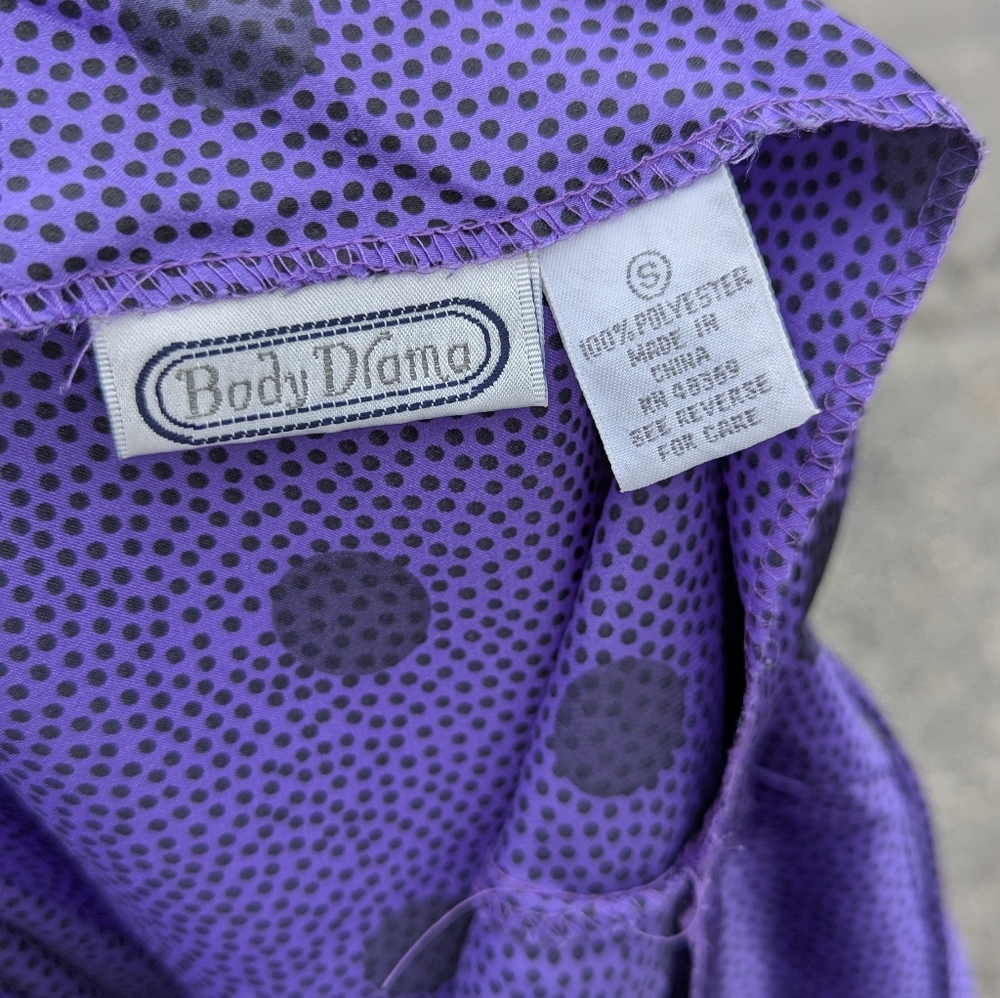 Vintage 90s Body Drama Polkadot Slip Dress - Picture 8 of 8
